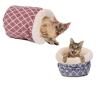 Buy cheap Breathable Pet Den Bed Polyester Material PP Fiber Filling Size 30 * 40CM from wholesalers