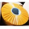 Buy cheap Flat/Convoluted Snow Sweeper Ring Brushes Plate Poly Wafer Broom Road Street Sweeper Brush from wholesalers