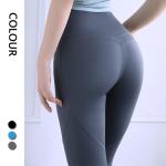Richee Elastic waist Womens Workout Shorts 280g 4 Inch Biker Shorts