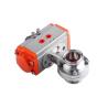Buy cheap Customized D681-X Stainless Steel 301/304/316 Pneumatic Butterfly Valve from wholesalers
