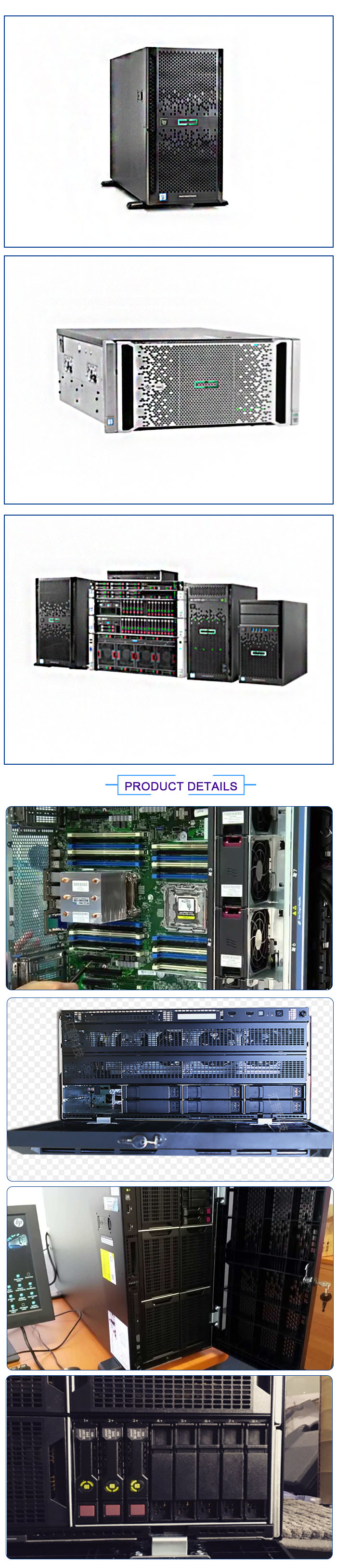 HP ML350 Gen9 Server E5-2658 V3 Processor 9 Expansion Slots for Unmatched Performance