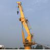 Buy cheap 1.5t 36m Telescopic Boom Crane Electric Hydraulic Offshore safe and efficient material handling from wholesalers