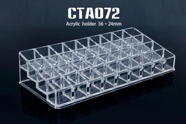 Buy cheap 36 Holes 24mm Acrylic Cosmetic Bottle Display Lipstick Stand Holder from wholesalers