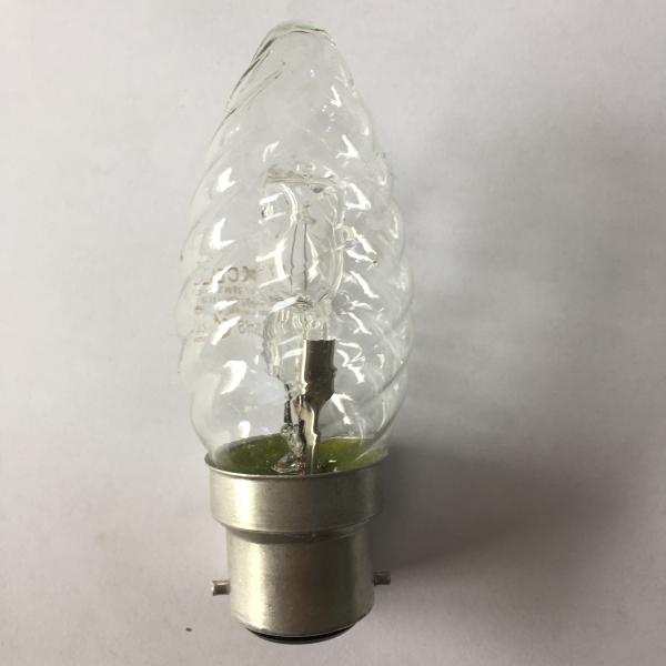 Buy cheap Twisted Halogen Filament Bulb 2700K 42w LED Candle Light Bulbs 2000hrs from wholesalers
