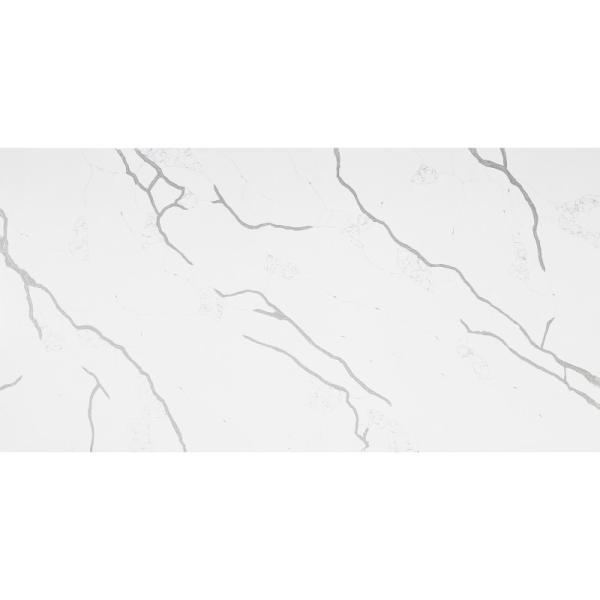 Buy cheap 2cm 3cm Carrara Quartz Countertops 3200x1600mm Quartz Stone Countertops from wholesalers