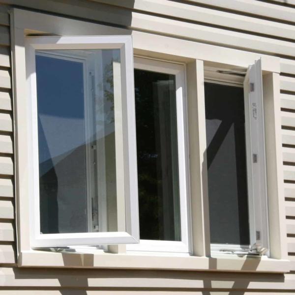 Buy cheap Security Aluminum Casement Window Dirt Resistance Glass from wholesalers