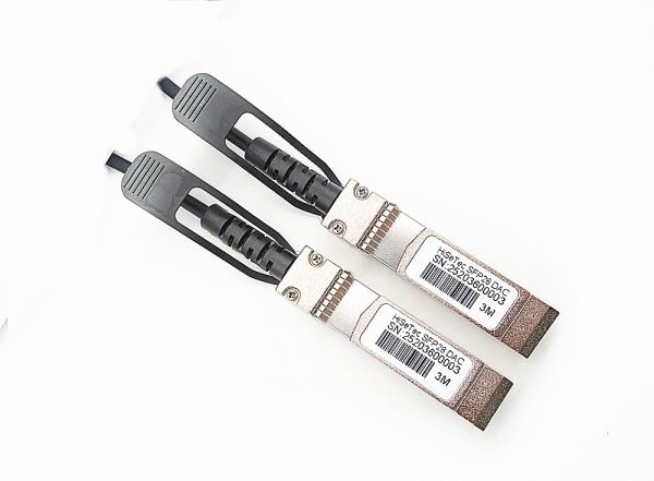 Buy cheap Copper Passive 25Gb Ethernet SFF 8432 SFP28 Dac Cable from wholesalers