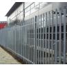 Buy cheap Assembled 2.4 M High Palisade Security Fence / Galvanized Steel Palisade Fencing from wholesalers