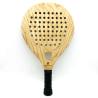 Buy cheap Nature Wooden Paddle Racket Personalized Beach Tennis Paddle Racquets Customized from wholesalers