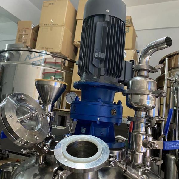 0-65rpm Defoaming Vacuum Emulsifier Mixer With High Speed Disperser
