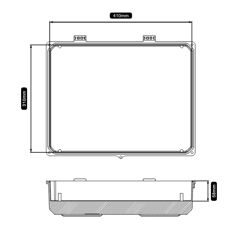 Vehicle Waterproof Signal Booster Drone Jammer with Cast Aluminum Chassis and 220V Operating Voltage