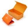 Buy cheap custom two wallet packaging hinged rigid gift box lurious purse paper box from wholesalers