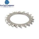 Buy cheap Star Countersunk Internal External Tooth Lock Washer DIN 6797 A Spring Steel Zinc Plated from wholesalers