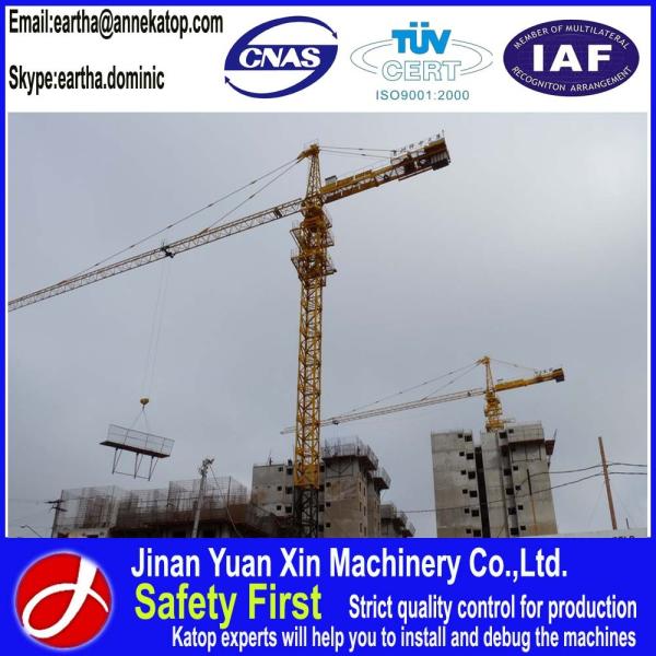 Buy cheap House building crane 6010 with 1~8t lift capacity from wholesalers
