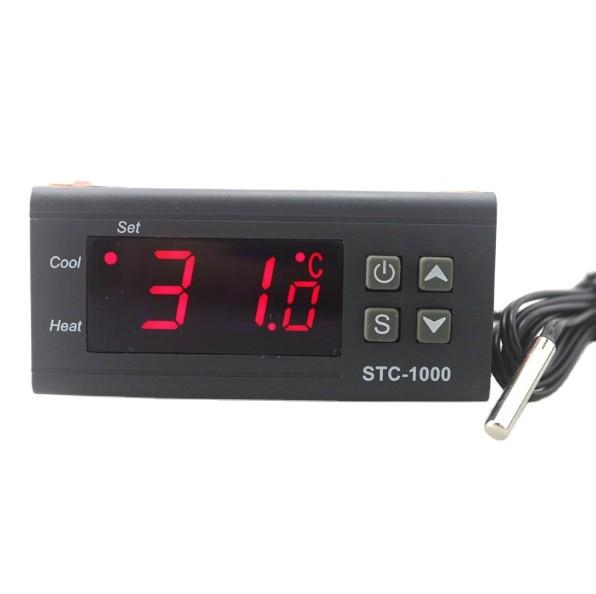 Buy cheap Temperature Controller Thermostat Aquarium STC1000 Incubator Cold Chain Temp Wholesale Laboratories temperature from wholesalers