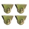 Buy cheap 80mm V Groove Wheels , 550lbs Loading Industrial Swivel Casters from wholesalers