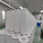 Hot selling 6㎡ Filtration area High Flow 20 micron pleated water filter