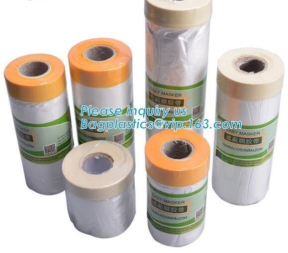 PE Disposable Table Plastic Car Seat Covers Drop Film Roll High Temperature