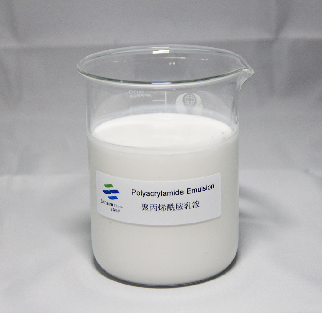 Anionic Pam Polymer Flocculant Polyacrylamide Emulsion Waste Water Treatment Oil Drilling