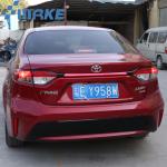 Rear Bumper LED Spoiler Lamp For Toyota Corolla Altis Trunk Tail Light Reflector