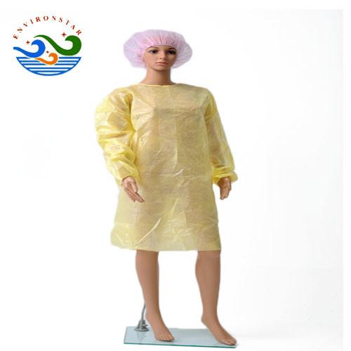 Buy cheap Single PP PE SMS Disposable Isolation Gowns Infection Control from wholesalers
