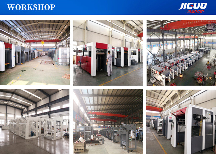 Sheet 1080X780mm Automatic Die Cutting Machine Cardboard Flatbed Creasing