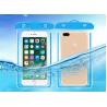 Buy cheap PVC waterproof bag diving kit touch screen swimming seal dustproof mobile phone bag from wholesalers