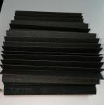 flat PVC + fibre cloth folded bellow covers for FLAT fiber laser cutting