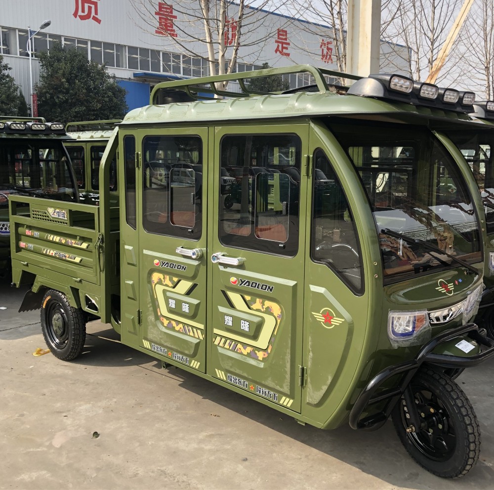 50km/h Agriculture 800W 3 Wheel Electric Cargo Bike