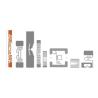 Buy cheap Custom 26x16mm F43 RFID UHF Inlay / Dry RFID Inlay With Impinji Monza 4 Chip from wholesalers
