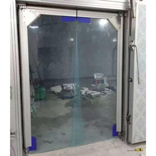 Buy cheap Interior Double Leaf Swing Door PVC Soft 50kg For Food Processing Plant 1.5mm thickness from wholesalers