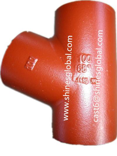 Buy cheap DIN19522 Cast Iron Fittings/BS EN877 Cast Iron Pipe Fittings from wholesalers