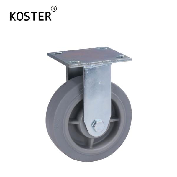 Buy cheap 350kg Maximum Load Rotating Wheel Heavy Duty Shopping Trolley with Fixed TPR Caster from wholesalers