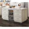 Buy cheap Durable Traditional Outdoor Kitchen Island with Marble Top and Pendant Light Design from wholesalers