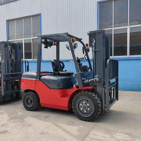 Buy cheap Petrol Powered Counter Forklift 3500Kg CPCD35 Counterbalance Warehouse Lift Truck from wholesalers