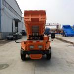 63hp mining tipper truck 5 tons mining dump truck orange color