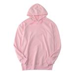 Fleece Cotton Polyester Mens Oversized Pullover Hoodie Ribbon Bottom Multi Color