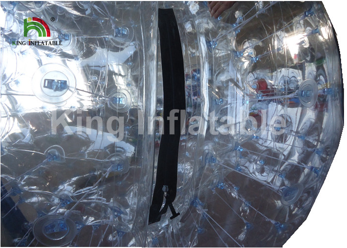 1.0mm PVC Clear 3m Commercial Inflatable Zorb Ball For Outdoor Game