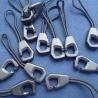 Buy cheap Eco-Friendly PE Black Zipper Slider Puller For Garmant or bag from wholesalers