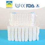 Disposable Small Size Zig Zag Cotton Pleats 50g / 100g 5.5 - 7.5 PH Value