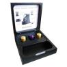 Buy cheap Dustproof Antiwear Wooden Coffee Storage Box , Stable Wooden Tea Bag Chest from wholesalers