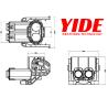 Buy cheap High Power Motorcycle Electrical Connector 250A 1000V Waterproof from wholesalers