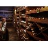 Buy cheap Solid Wood Wine Storage Racks Showcase / Commercial Wine Racks Nostalgic Style from wholesalers