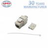 Buy cheap FTP Cat6 Punch Down Keystone Jack RJ45 180 Degree Metallic Color OEM / ODM from wholesalers