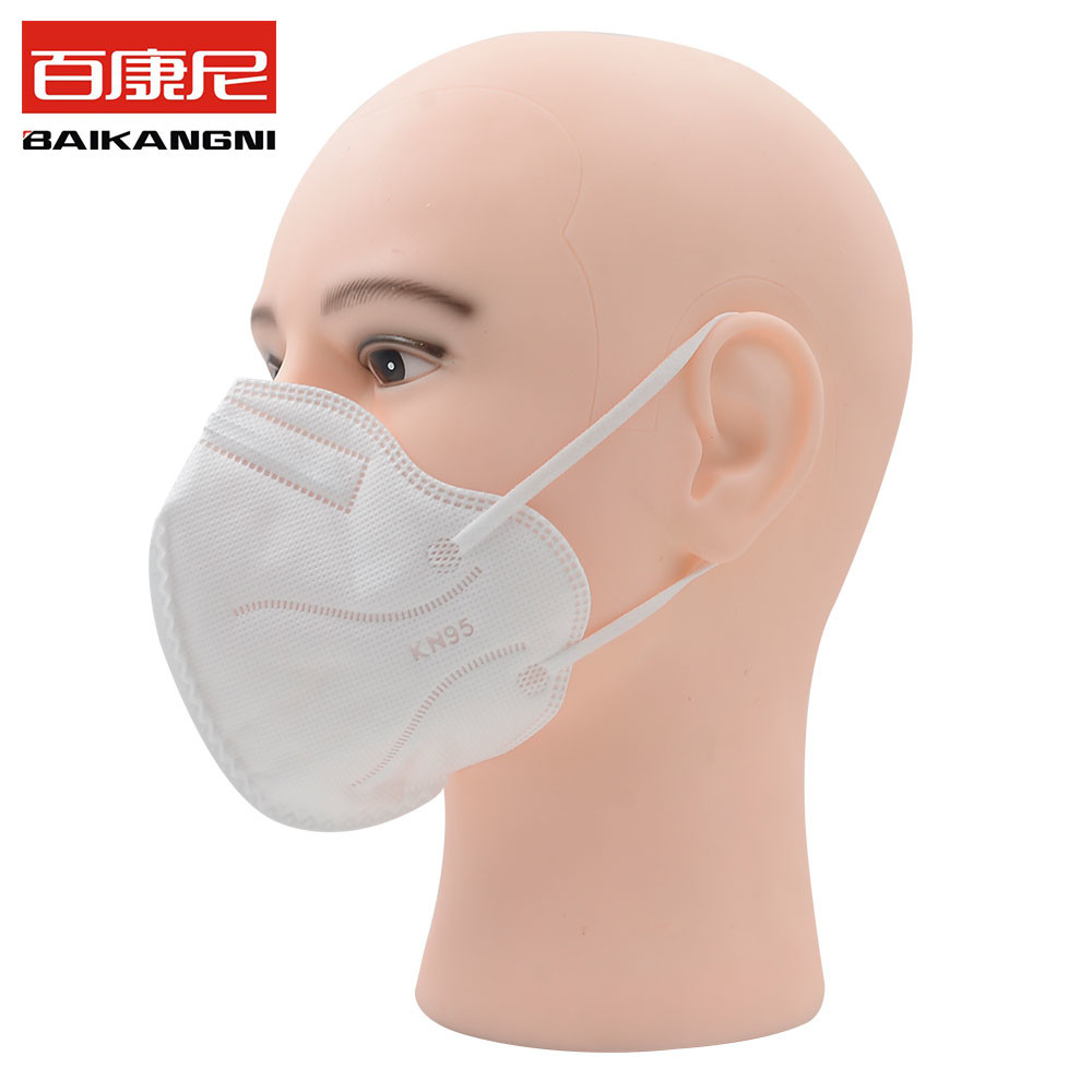 Personal Protective GB2626 Foldable KN95 FFP2 Face Masks With Air Valve