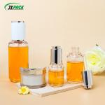 Lightweight PET Cosmetic Bottle 60ml 150ml 250ml With Silk Screen Printing