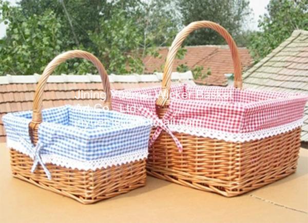 Buy cheap 2016 wicker handle basket wicker food basket bread basket liner wicker baskets from wholesalers