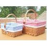 Buy cheap 2016 wicker handle basket wicker food basket bread basket liner wicker baskets from wholesalers