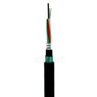 Buy cheap GYTA53 2-144 Cores Fiber Optical Cable KEXINT FTTH G.652D Multitube Armored product