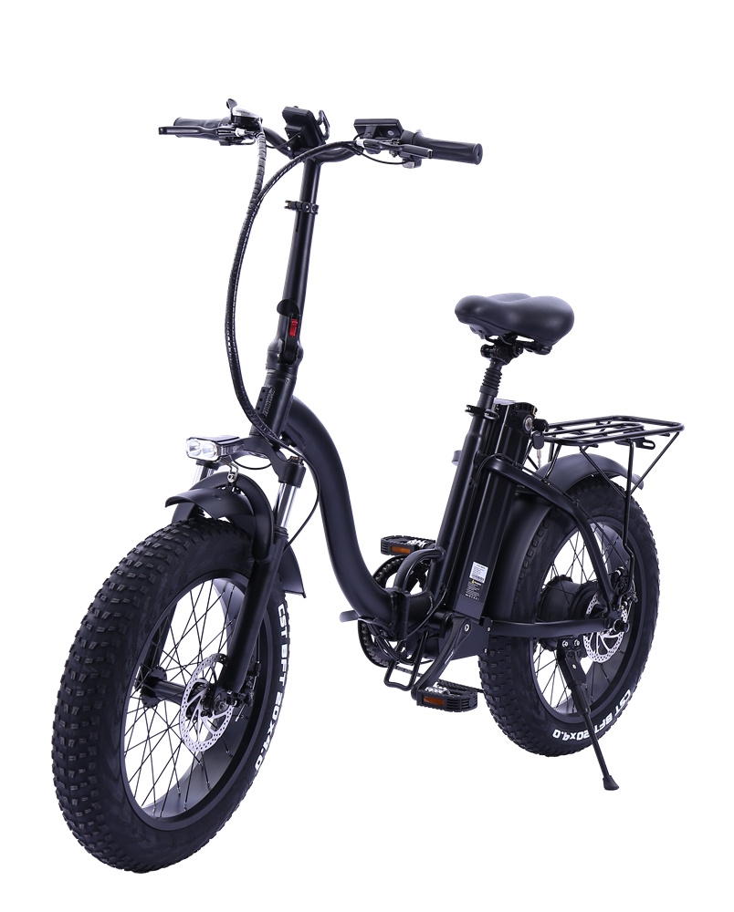 Foldable 20 Inch Pedal Assist Electric Bike 500W Aluminum Alloy Frame